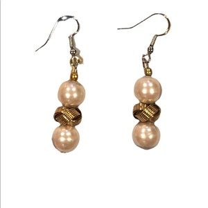 Pearl earrings